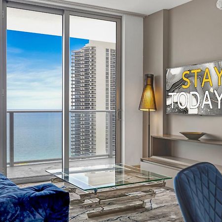 Hyde House - Luxury Waterfront 2Br 2Ba Apartment Suite With Direct Ocean View, Roof Top Pool, Resort Amenities 好莱坞 外观 照片