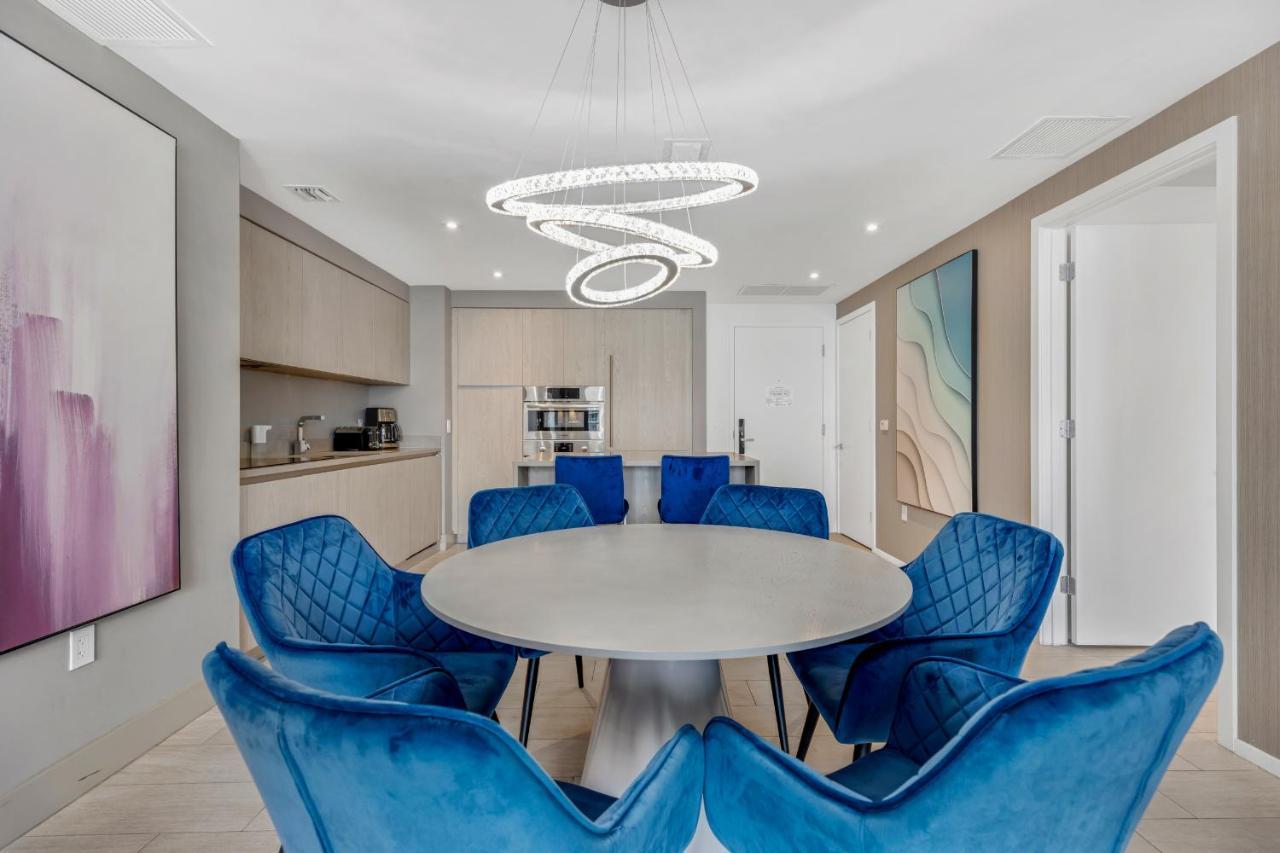 Hyde House - Luxury Waterfront 2Br 2Ba Apartment Suite With Direct Ocean View, Roof Top Pool, Resort Amenities 好莱坞 外观 照片
