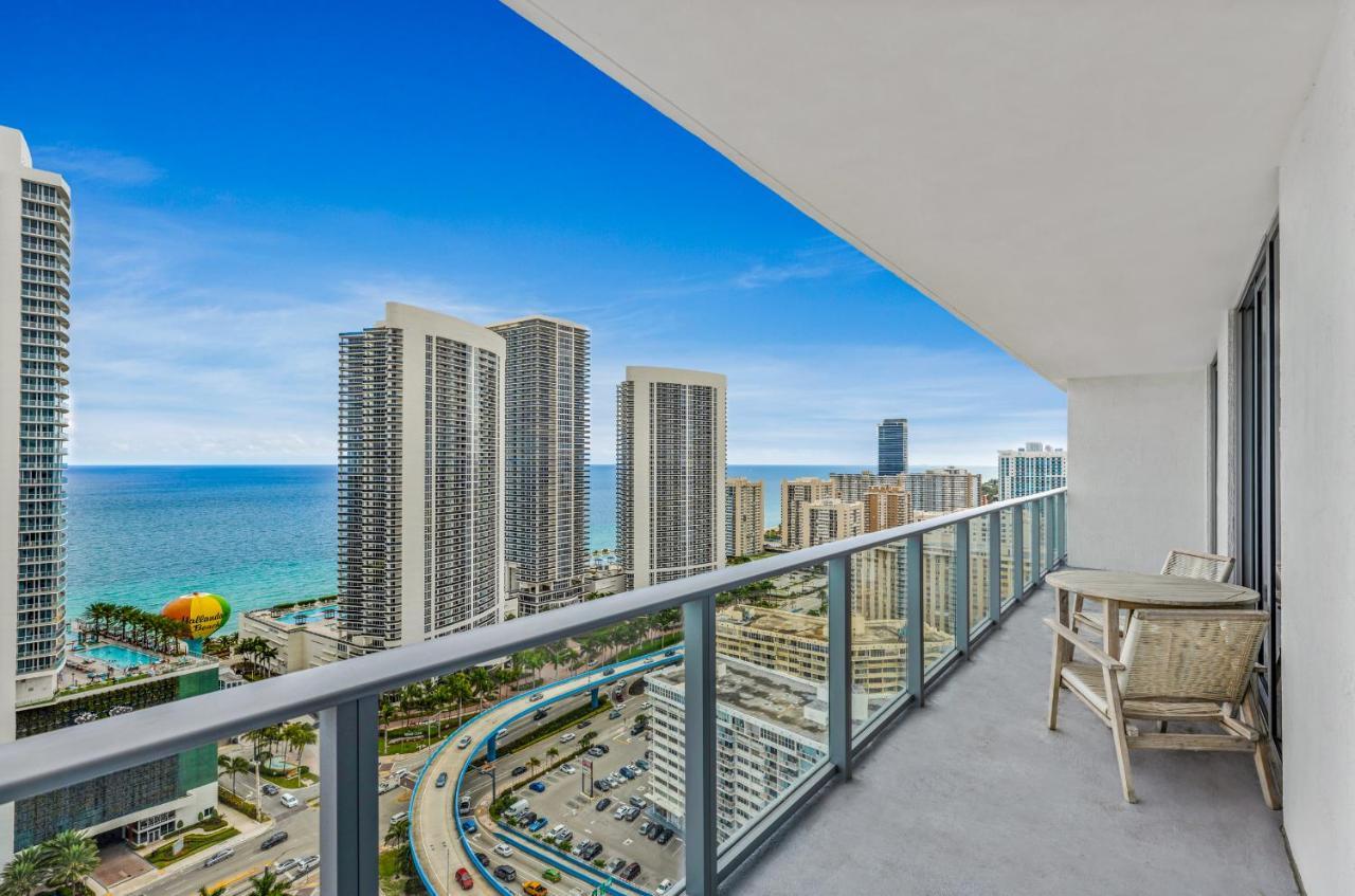 Hyde House - Luxury Waterfront 2Br 2Ba Apartment Suite With Direct Ocean View, Roof Top Pool, Resort Amenities 好莱坞 外观 照片