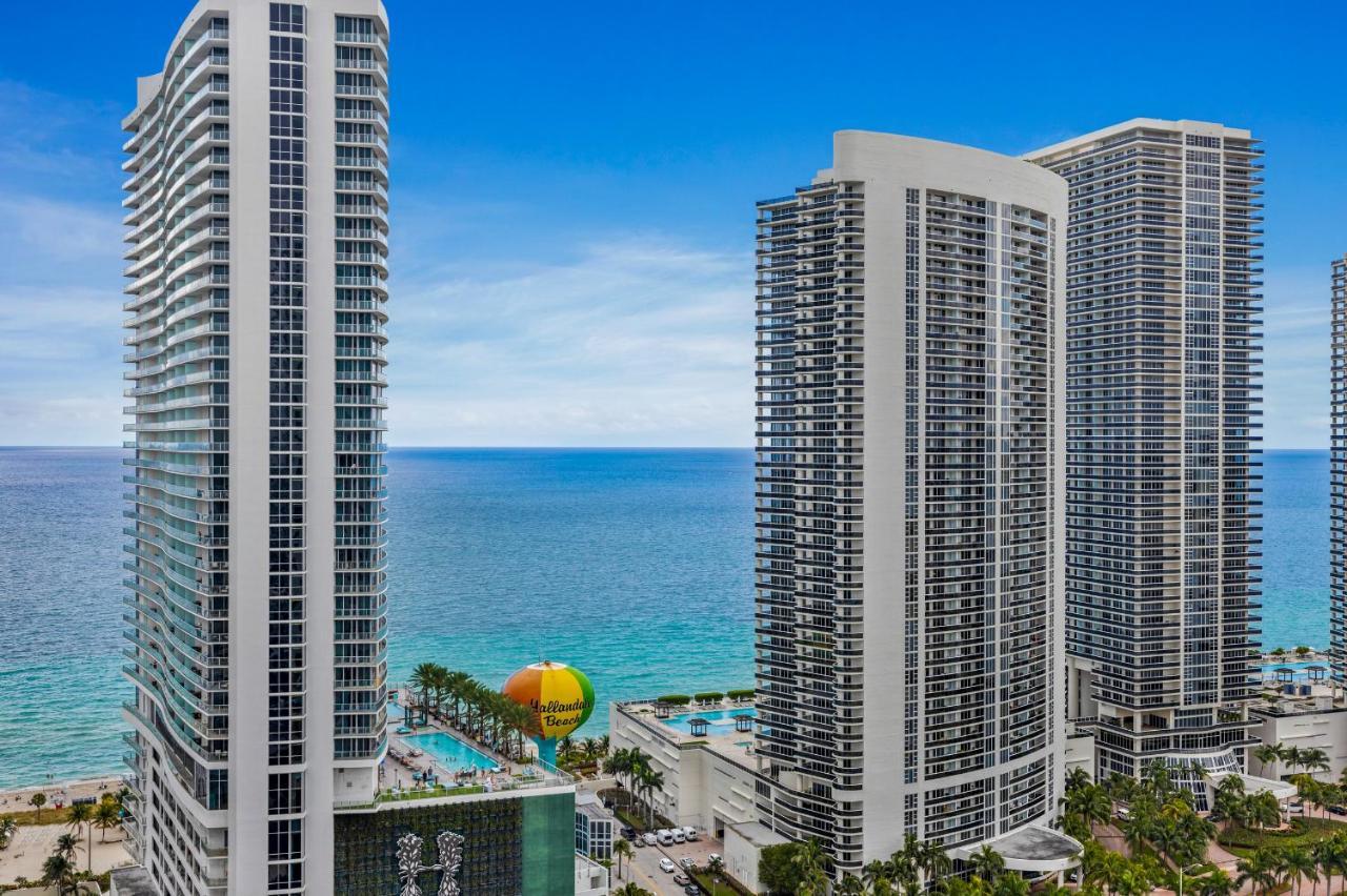 Hyde House - Luxury Waterfront 2Br 2Ba Apartment Suite With Direct Ocean View, Roof Top Pool, Resort Amenities 好莱坞 外观 照片