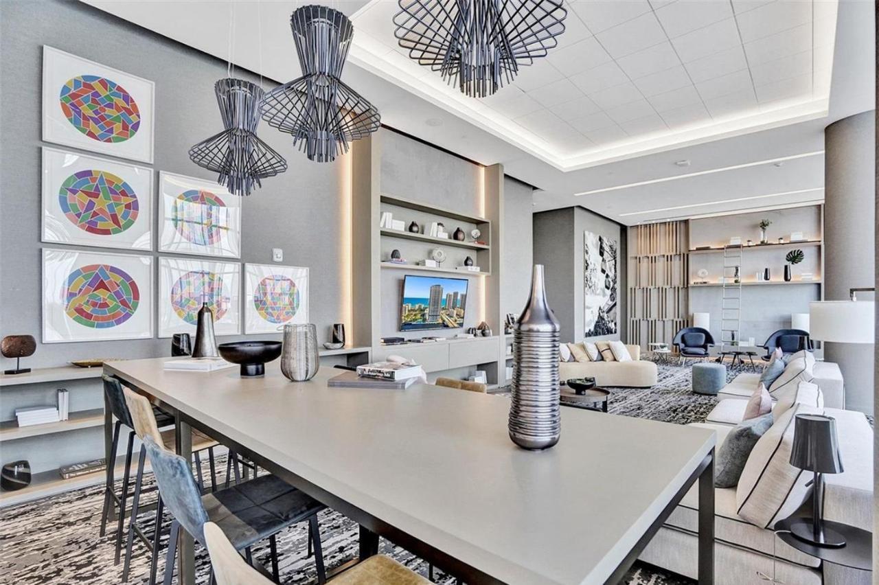 Hyde House - Luxury Waterfront 2Br 2Ba Apartment Suite With Direct Ocean View, Roof Top Pool, Resort Amenities 好莱坞 外观 照片